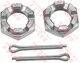 DRAG LINK 1050MM Ø48MM WITH CASTLE NUT TRW/LEMFÖRDER OEM